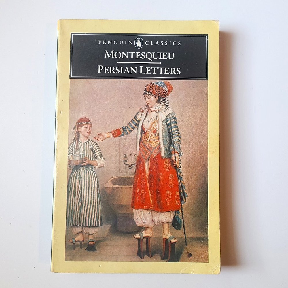 *5 for $20* Montesquieu - Persian Letters - Vintage Book